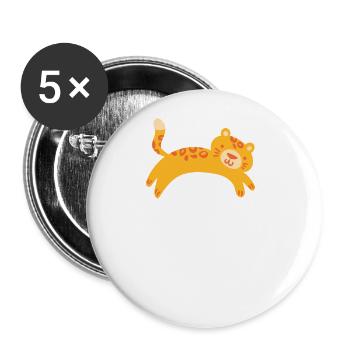 Too Fast For Your Own Good - Buttons large 2.2''/56 mm (5-pack) - white - Front