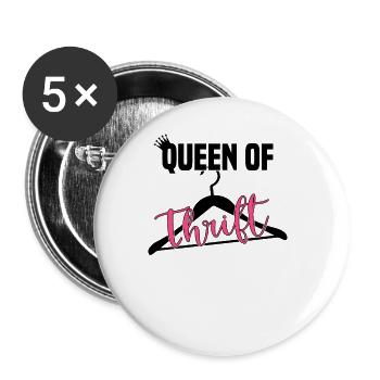 Magasin d’occasion Eco Hipster d’occasion - Lot de 5 grands badges (56 mm) - blanc - Devant