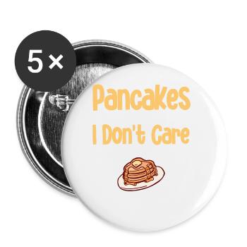Pancakes Food Lover Best Pancake Maker - Buttons large 2.2''/56 mm (5-pack) - white - Front