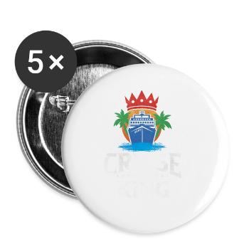 Cruise - Buttons large 2.2''/56 mm (5-pack) - white - Front