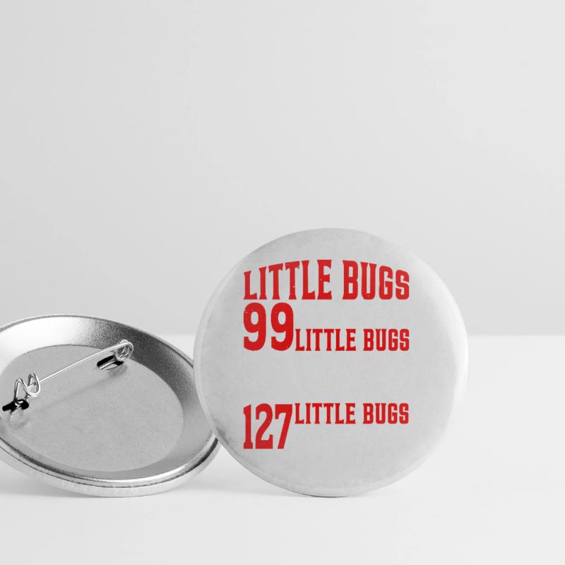 99 petits bugs dans mon code 7 Lot de 5 grands badges (56 mm)