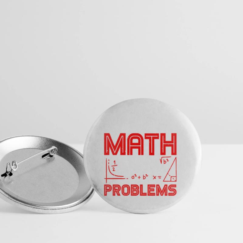 Dear Math, Solve Your Own Problems 2 Buttons large 2.2''/56 mm (5-pack)