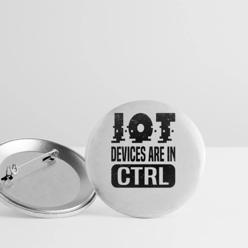 Internet Of Things IOT Programmer Admin IT Buttons large 2.2''/56 mm (5-pack)