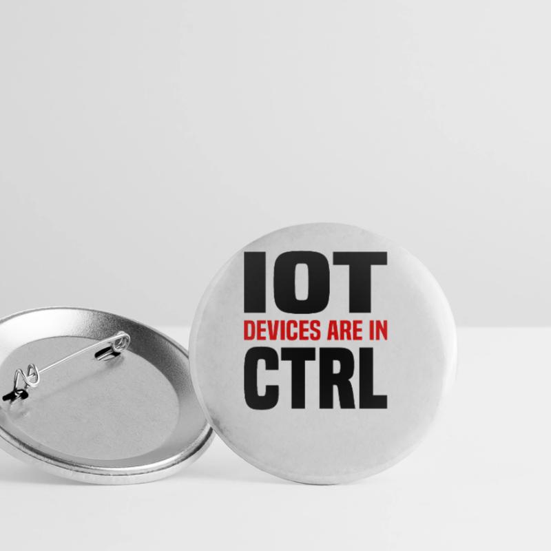 Internet Des Objets IOT Programmeur Admin IT Lot de 5 grands badges (56 mm)