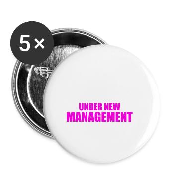 Bachelor party rumbling bachelor party - Buttons large 2.2''/56 mm (5-pack) - white - Front