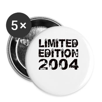 Limited Edition 2004 Birthday 2004 Birthday - Buttons large 2.2''/56 mm (5-pack) - white - Front