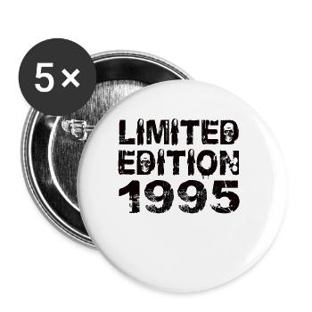 Édition Limitée 1995 Anniversaire 1995 Anniversaire - Lot de 5 grands badges (56 mm) - blanc - Devant