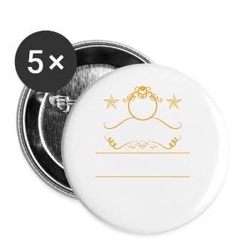 We have a lot in common 40th wedding anniversary - Buttons large 2.2''/56 mm (5-pack) - white - Front
