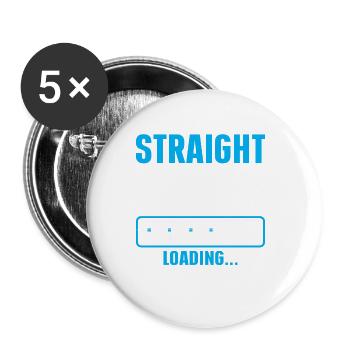 Orthodontiste Orthodontie Dentaire - Lot de 5 grands badges (56 mm) - blanc - Devant