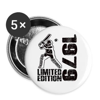 Limited Edition 1979 Limited Edition Cricket - Buttons large 2.2''/56 mm (5-pack) - white - Front