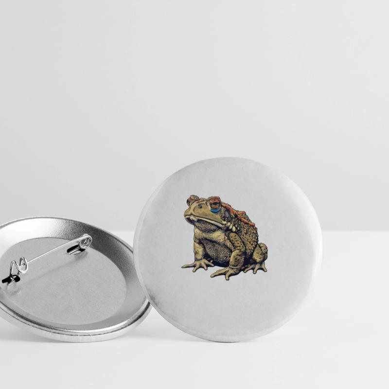 Toad Toads Toad Buttons large 2.2''/56 mm (5-pack)