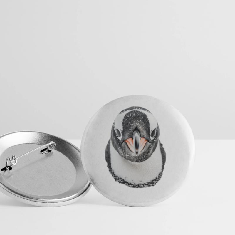 Pingouin Lot de 5 grands badges (56 mm)