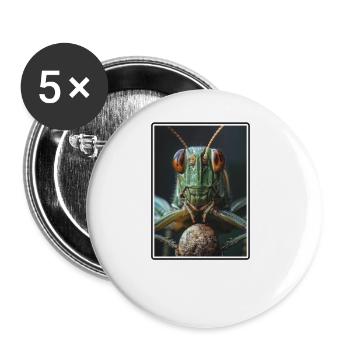 Grilling Grilling - Buttons large 2.2''/56 mm (5-pack) - white - Front
