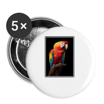 L’ère de l’ara - Lot de 5 grands badges (56 mm) - blanc - Devant