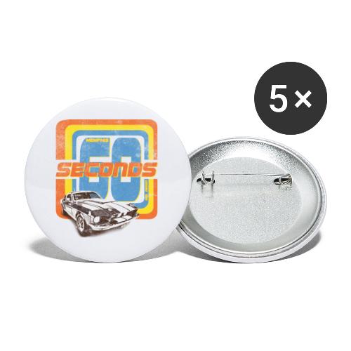 60 Seconds - Buttons groß 56 mm (5er Pack)
