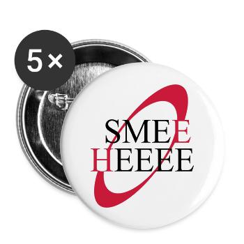 Smee Heee Kryten Red Dwarf quote - Buttons large 2.2''/56 mm (5-pack) - white - Front