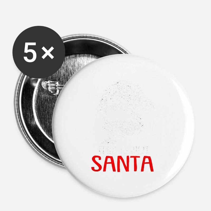 Communism - Buttons large 2.2''/56 mm (5-pack) - white