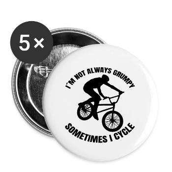 Cyclisme Cyclisme Cyclisme VTT Tour - Lot de 5 grands badges (56 mm) - blanc - Devant