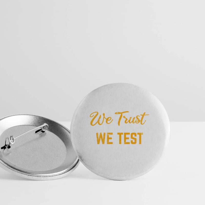 Christian Tester QA Engineer Developer Testing Spe Buttons large 2.2''/56 mm (5-pack)