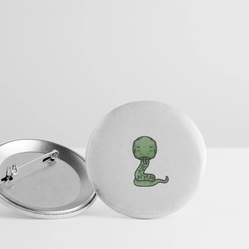 Python Snake Pithon Pi Tag Symbol Drôle de math Lot de 5 grands badges (56 mm)