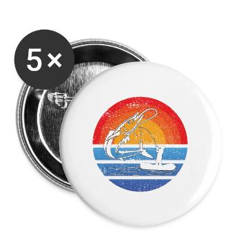 Fishing Fishing Fishing Fishing Fishing Fishing Hooks - Buttons large 2.2''/56 mm (5-pack) - white - Front