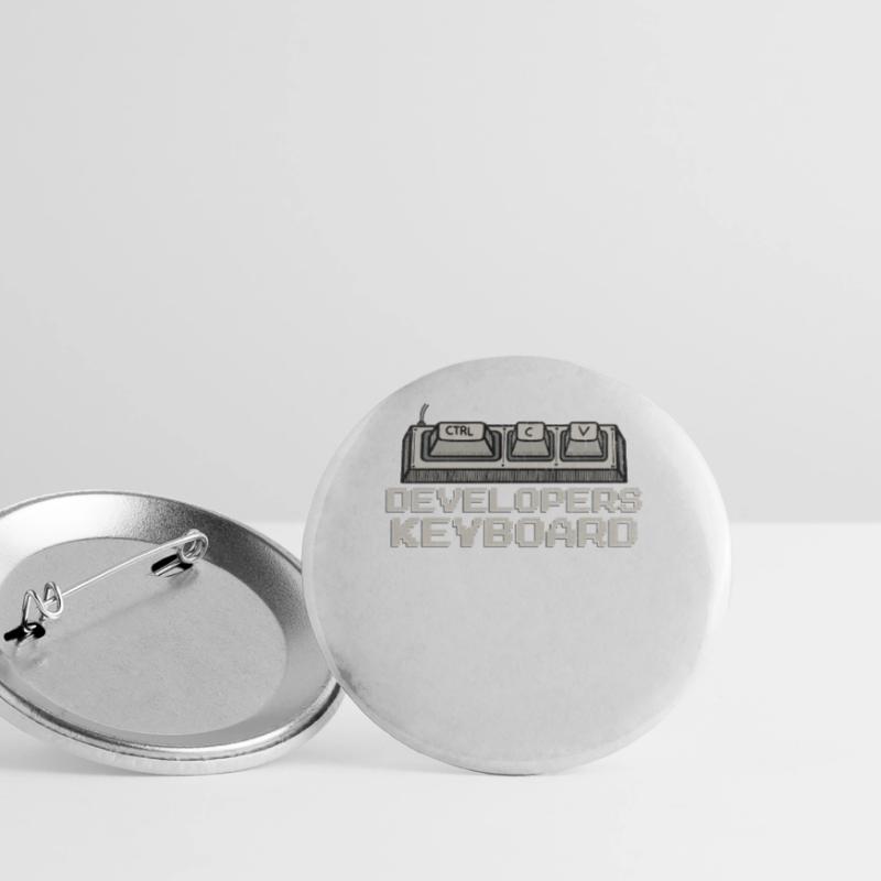 Entwickler Coder Lustige Programmierung Humor Software Buttons groß 56 mm (5er Pack)