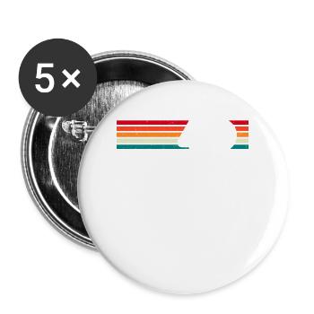 Awesome Since 1940 83rd Birthday Gifts 83 Years - Buttons large 2.2''/56 mm (5-pack) - white - Front