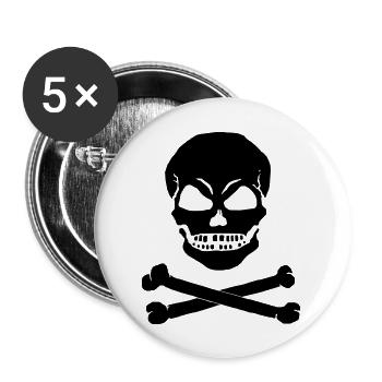 SCHAEDEL X - 1C - Buttons large 2.2''/56 mm (5-pack) - white - Front