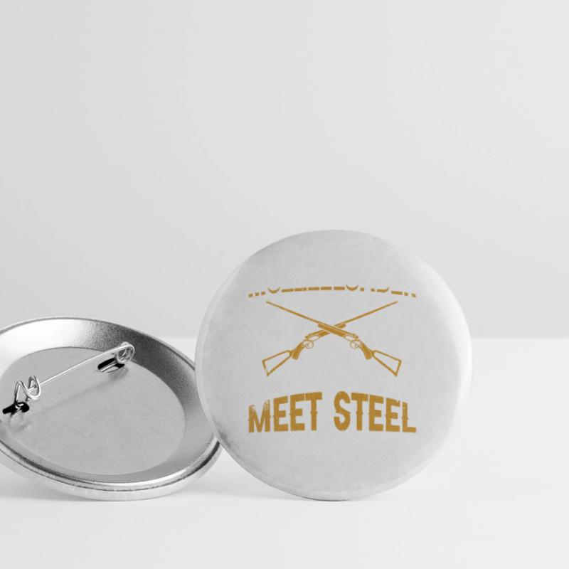 Vorderlader Muzzleloader Muzzle Loading Buttons large 2.2''/56 mm (5-pack)