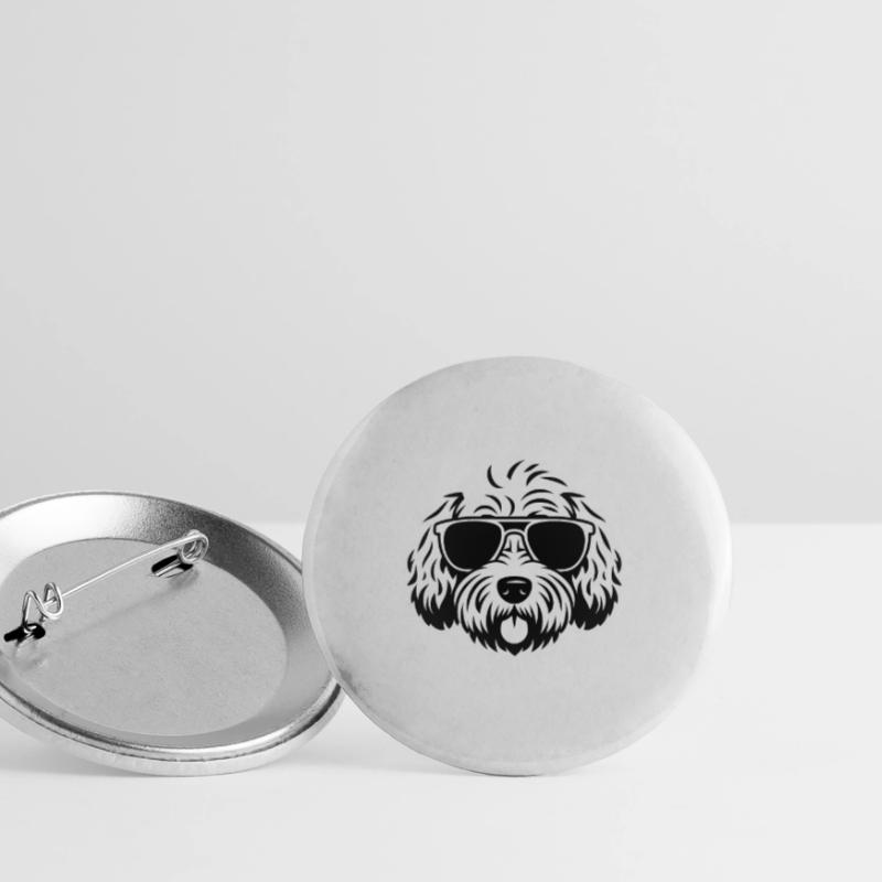 Cockapoo Spruch Mama Lustiges Cockapoo Geschenk Buttons groß 56 mm (5er Pack)