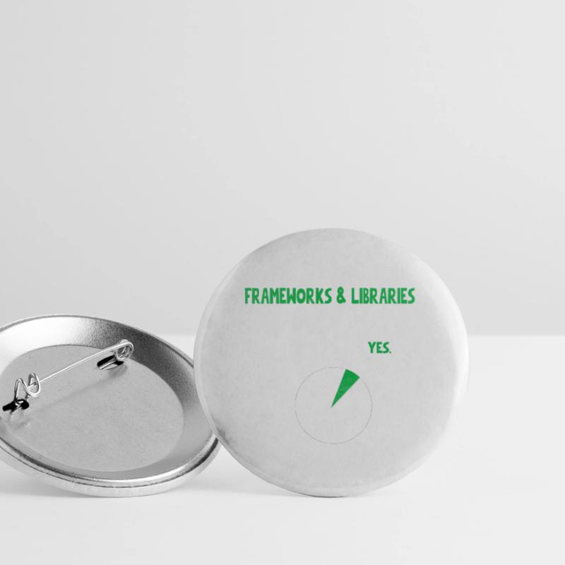 Coder Programmer Will I talk about Funny Quote Hum Buttons large 2.2''/56 mm (5-pack)