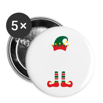 Onze haha Plan de travail 1 - Lot de 5 grands badges (56 mm) - blanc - Devant