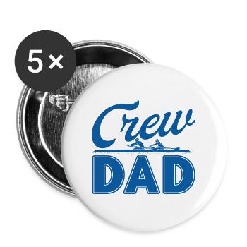Mannschaft Rudern Mannschaft Ruderer Rudermannscha - Buttons groß 56 mm (5er Pack) - Weiß - Vorne
