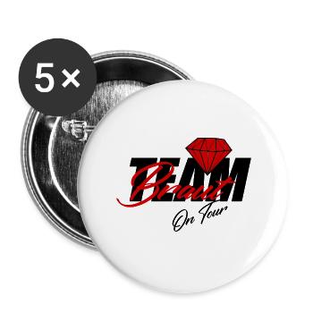 JGA - Buttons groß 56 mm (5er Pack) - Weiß - Vorne