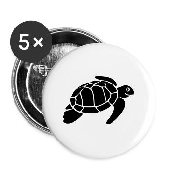 tortoise - Buttons large 2.2''/56 mm (5-pack) - white - Front