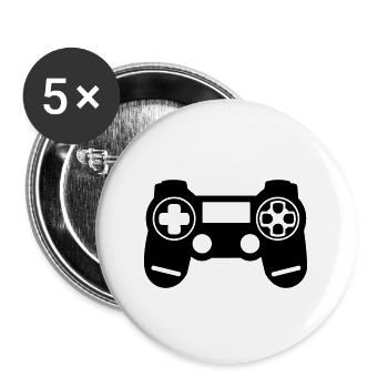 Videospiel-Controller - Buttons groß 56 mm (5er Pack) - Weiß - Vorne