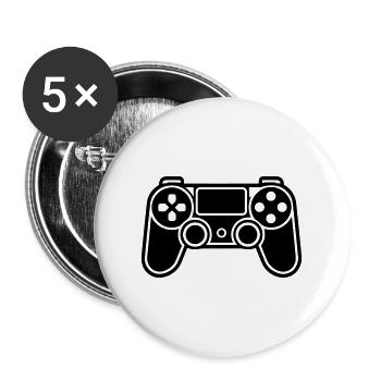 Videospiel-Controller - Buttons groß 56 mm (5er Pack) - Weiß - Vorne
