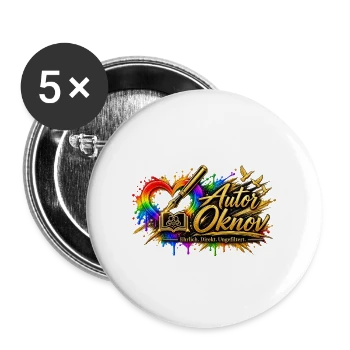 Buttons groß 56 mm (5er Pack)