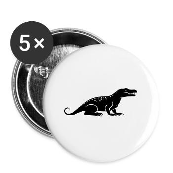 crocodile - Buttons large 2.2''/56 mm (5-pack) - white - Front