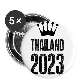 Thailand 2023 Krona - Buttons large 2.2''/56 mm (5-pack) - white - Front