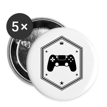 controller gamer - Buttons groß 56 mm (5er Pack) - Weiß - Vorne