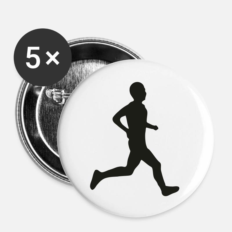runner - Buttons large 2.2''/56 mm (5-pack) - white
