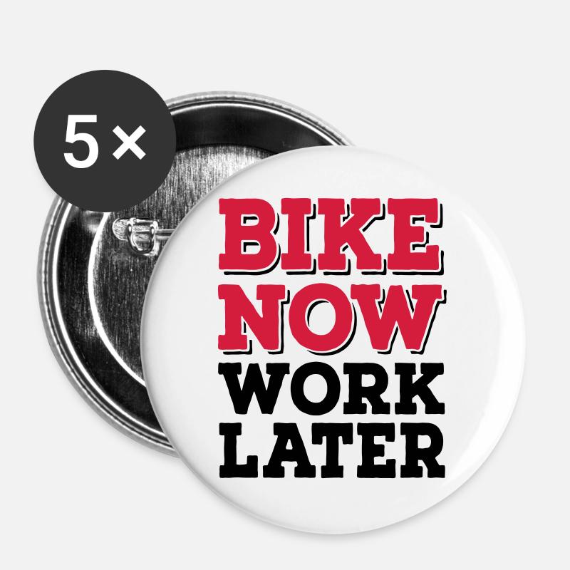 6254398 118120361 Motorcycle - Buttons large 2.2''/56 mm (5-pack) - white