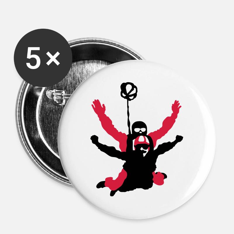 tandem - Buttons large 2.2''/56 mm (5-pack) - white