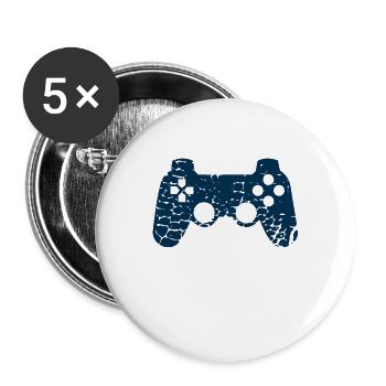 Controller Gaming - Buttons large 2.2''/56 mm (5-pack) - white - Front