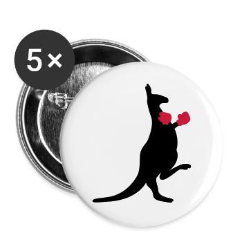 kangaroo - Buttons large 2.2''/56 mm (5-pack) - white - Front