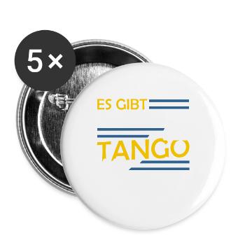 Tango - Buttons large 2.2''/56 mm (5-pack) - white - Front