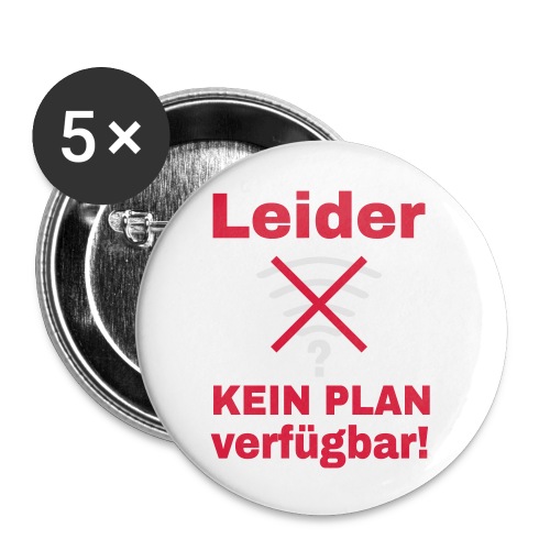 Wlan Nerd Sprüche Motiv - Buttons groß 56 mm (5er Pack)