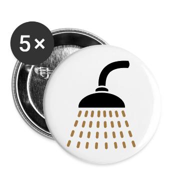 shower - Buttons large 2.2''/56 mm (5-pack) - white - Front