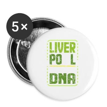 Liverpool - Buttons large 2.2''/56 mm (5-pack) - white - Front